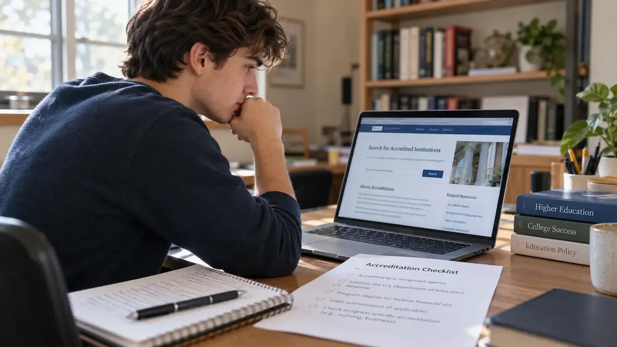 How to Check if an Online College Is Accredited in the US